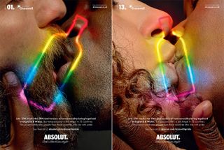 Print adverts: Absolut