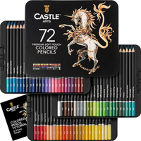 Castle Art Supplies 72 Coloured Pencils Set: $56.99 $29.58 at AmazonSave $27.41: