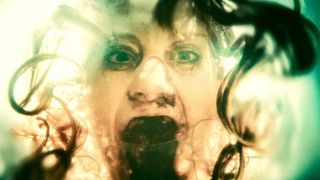 Curse of the Sin Eater, Davinci Resolve, halloween horror; a weird image of a demonic face