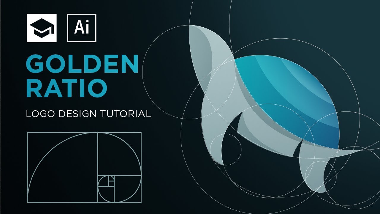 How to design a logo with golden Ratio | Adobe Illustrator Tutorial - YouTube