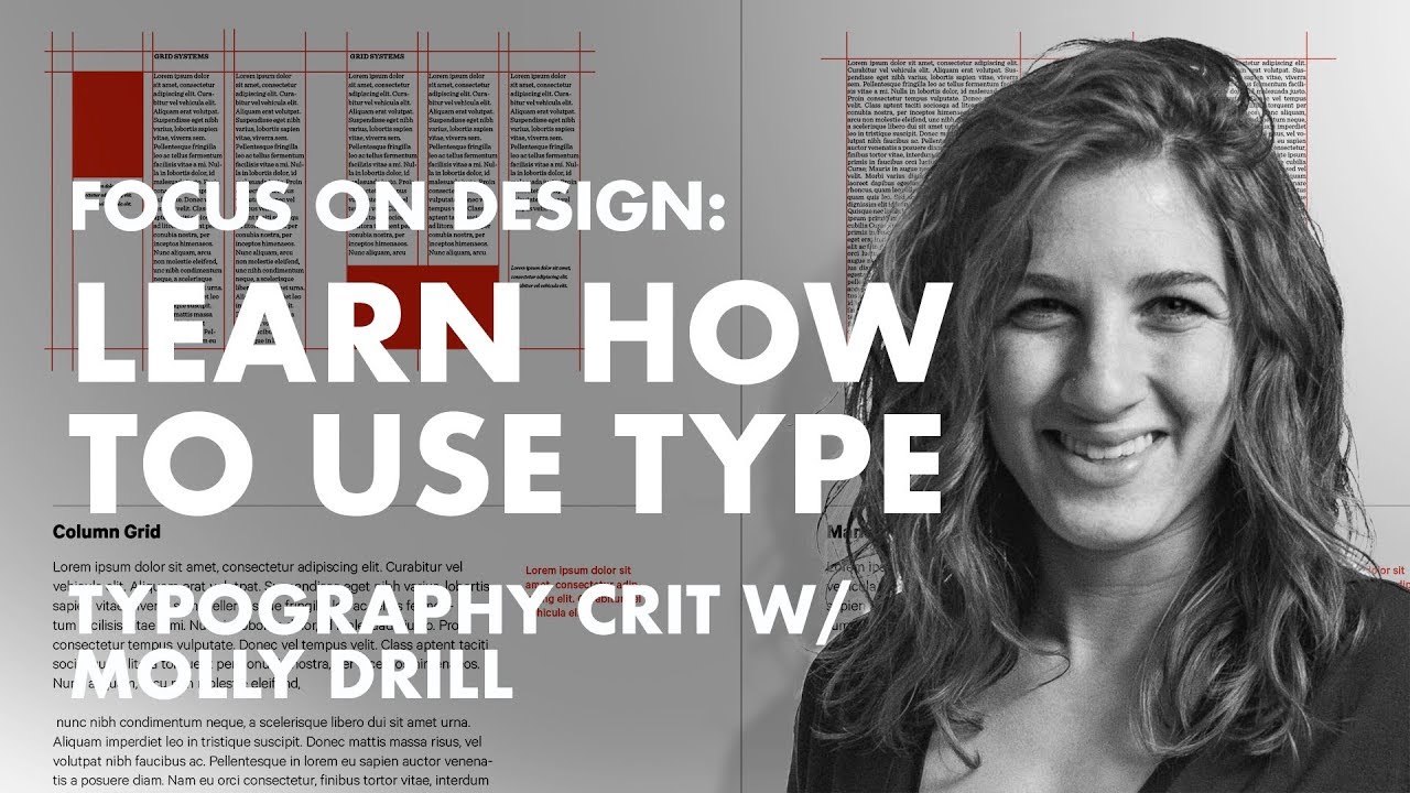 Learn How To Use Typeâ Typography Manual Critique - YouTube