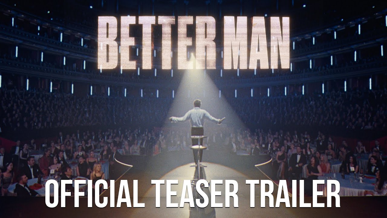 Better Man | Official Teaser Trailer (2024 Movie) â Robbie Williams, Michael Gracey, Jonno Davies - YouTube