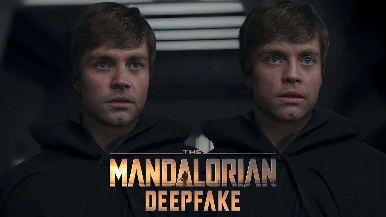 The Mandalorian Luke Skywalker Deepfake - YouTube