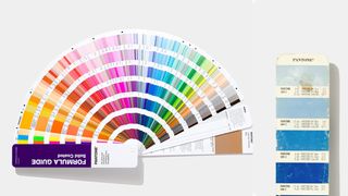 Pantone colour swatches