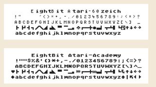 Specimen of Eightbit Atari