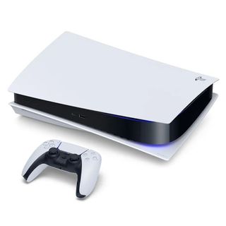 Best games console; a PlayStation 5 on a white background