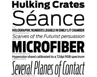 versatile font families