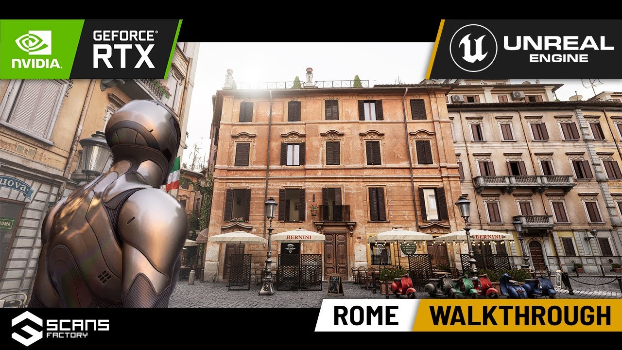 Rome - Italian Town - Walkthrough - YouTube