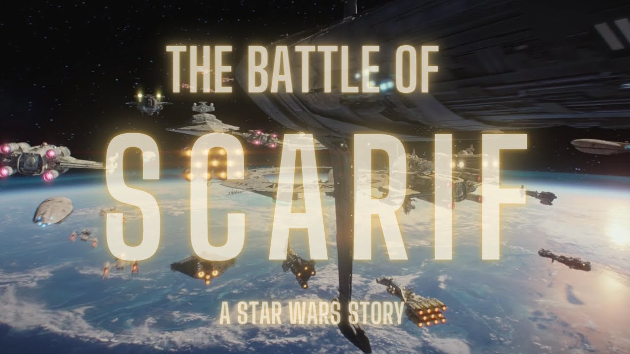 Battle of Scarif | Star Wars Rogue One - YouTube