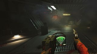 Alien: Rogue Incursion review; screens from a VR Aliens game