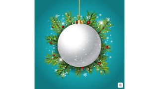 Free Christmas bauble vector