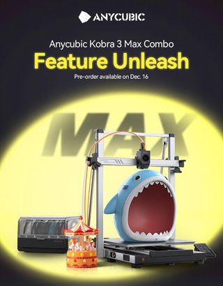 Anycubic Kobra 3 Max Combo revealed