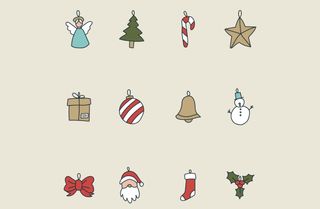 Doodle Christmas vectors