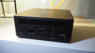 A Minisforum UM760 Slim mini PC