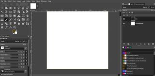 GIMP default interface