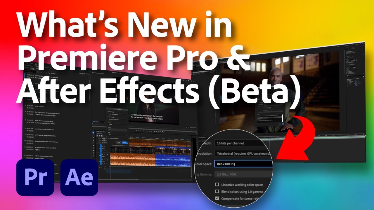 What's New in Premiere Pro & After Effects (Beta) | 2025 Updates | Adobe Video - YouTube