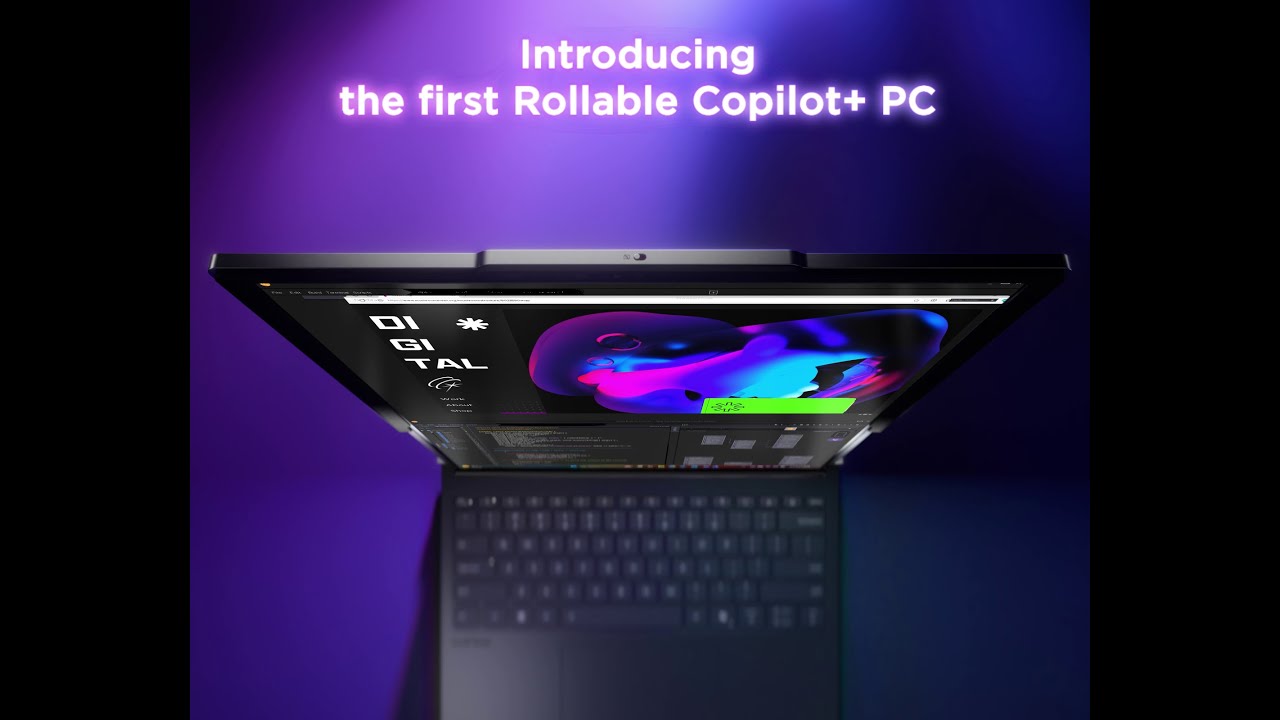 World’s First Rollable PC: Lenovo ThinkBook Plus Gen 6 - YouTube