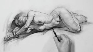 Charcoal figure