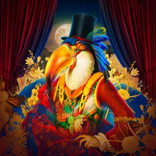 Guillermo Flores Pacheco interview, a colourful Pelican person for a Photoshop